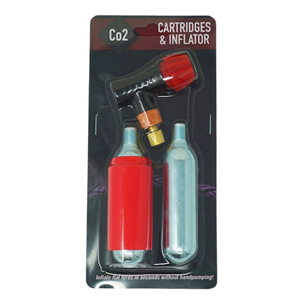 CO2 Proflate Mini Tyre Inflator Kit (With 2 x 16g CO2 + Cove